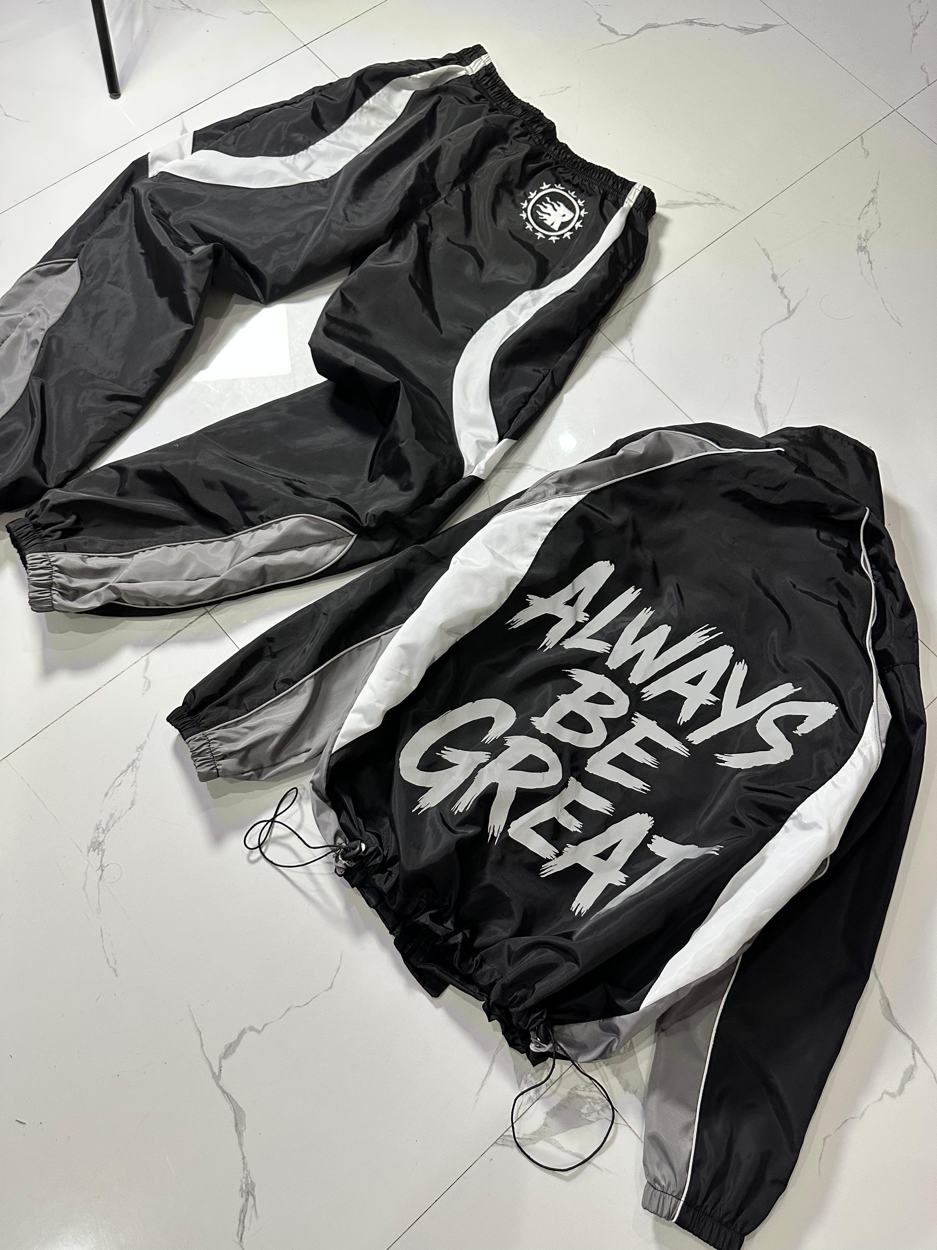 Nylon Track Suit Set