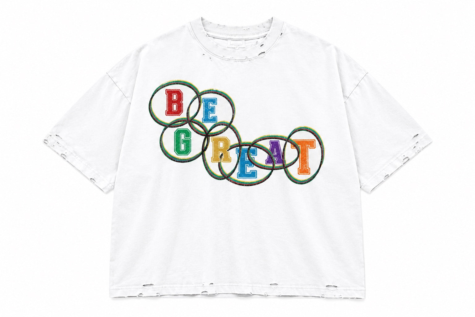 “Be Great” Olympic Tee (White)