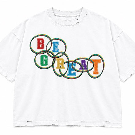 “Be Great” Olympic Tee (White)
