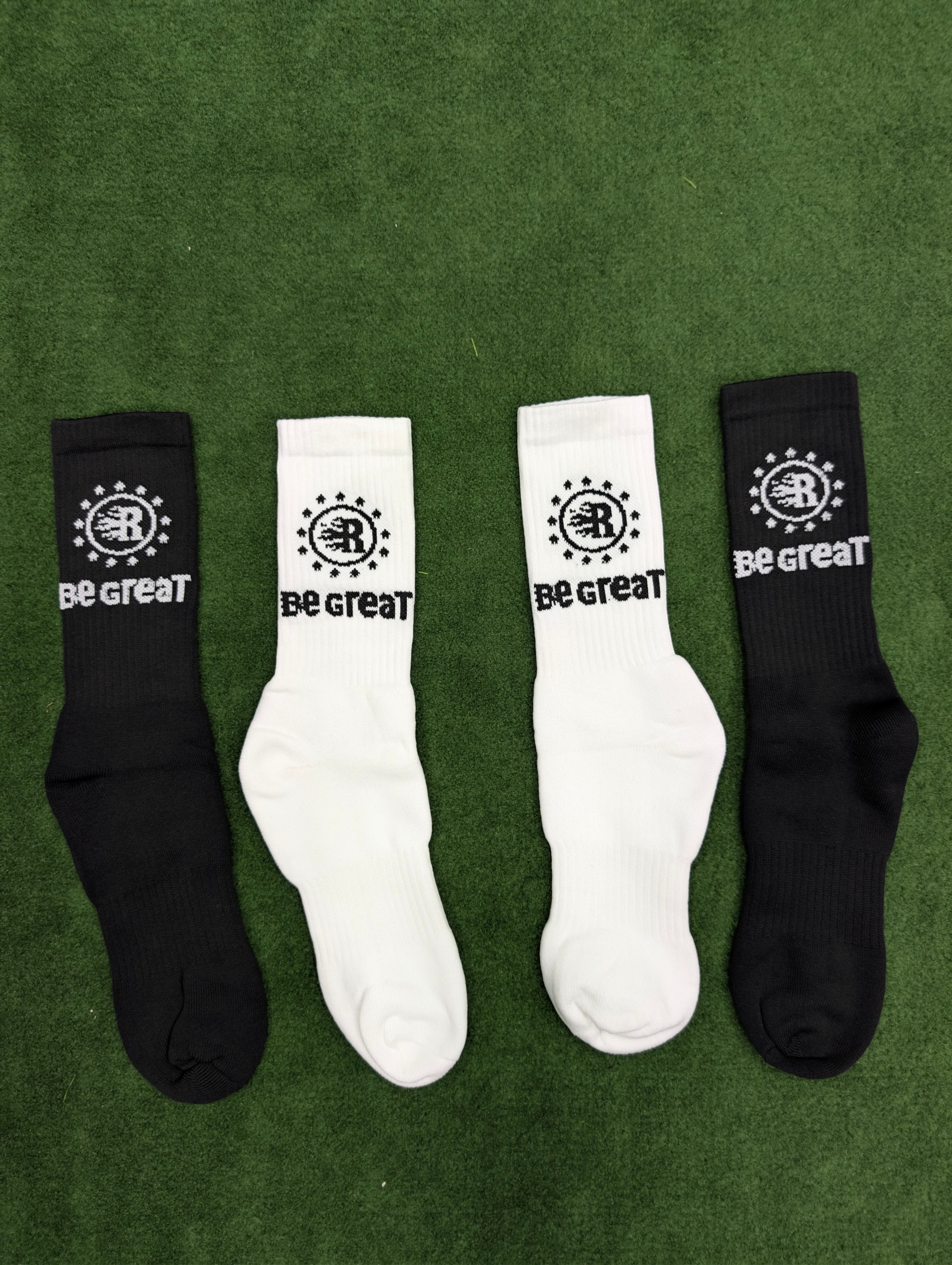 Pre-Order “Back to the basics Be Great” socks
